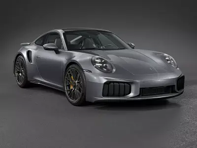 2026 Porsche 911 Turbo S Coupe 992 3D model