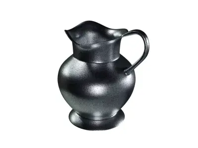 Vintage Metal Jug 3D model
