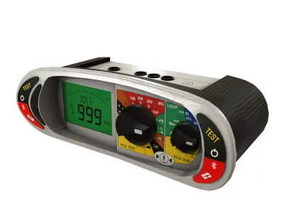 Megger MFT1735 Multifunction Tester Low Poly Low-poly 3D model