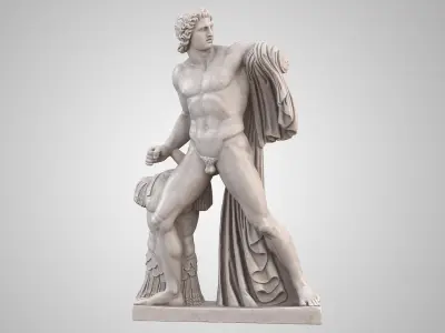  Achilles Statue 