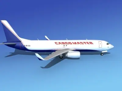 Boeing 737-800 Cargo Master 3D model