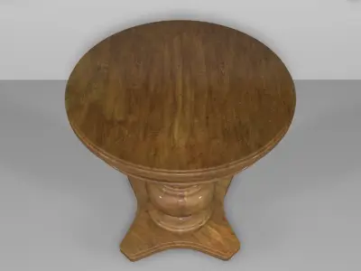 Parlor Table 01 Free 3D model