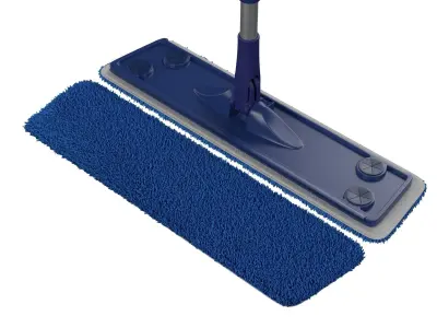 Mop High Detail Low Poly PBR Model Low-poly 3D model