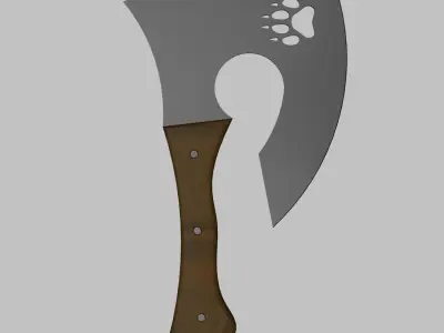 Axe tool 3D model purchase