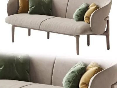 Sofa Artisan Mela 3D model