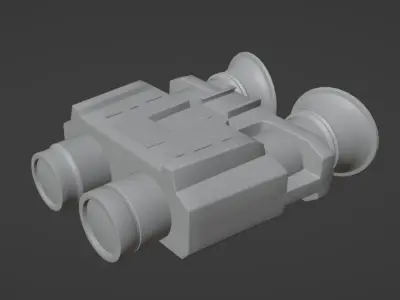 night-vision device FREE Free low-poly 3D model