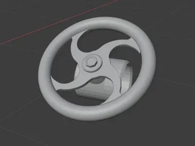 Pipe Valve 3D model
