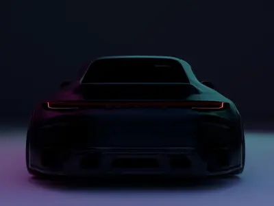 Porsche 911 3D model purchase