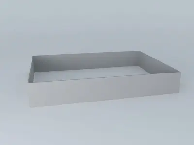 Architectural detail rectangular box Free 3D model