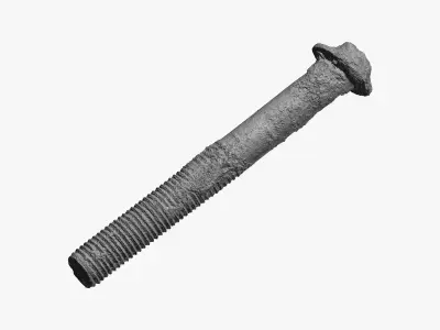 Broken Bolt 01 RAW SCAN 3D model