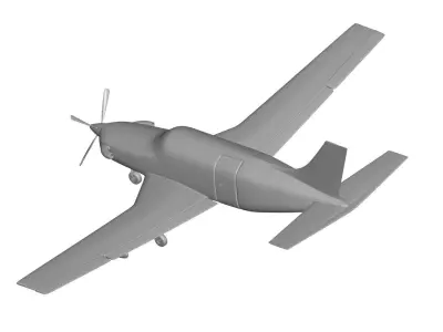 Piper PA-46 3D model purchase