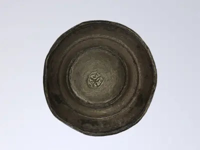 pewter goblet 3D model