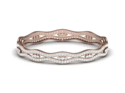 Stylish antique bracelet  3D print model
