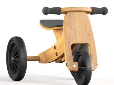 Kinderfeets Tiny Tot Balance Bike 3D model