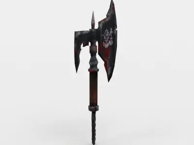 Axe Low-poly 3D model