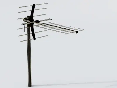 Antenna 15 Low-poly 3D model