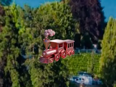 Our Lovely Pink Train 3D print model purchase