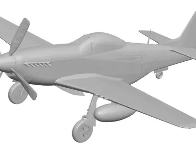 Aircraft 36 3D model