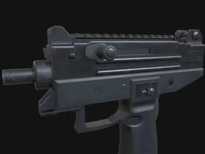 UZI Pro Low-poly 3D model purchase
