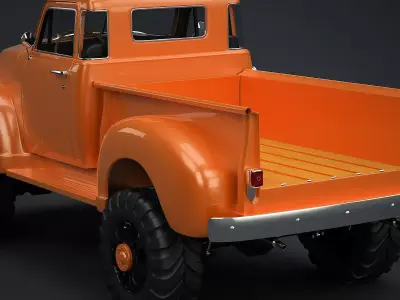 Chevrolet Pickup 1951 Pickup Lift 3D model