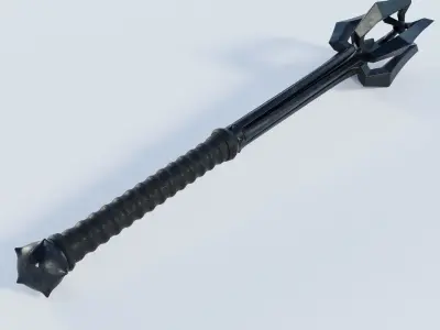 Black Mace 3D model