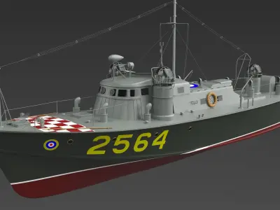 Boat 03 3D model