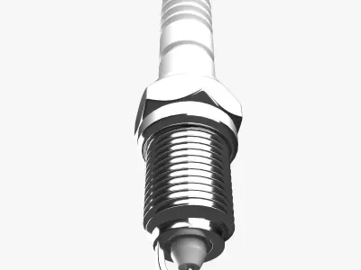 Spark Plug 3D model V3