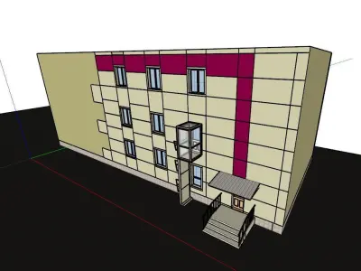 3d model of the elevator Free 3D model