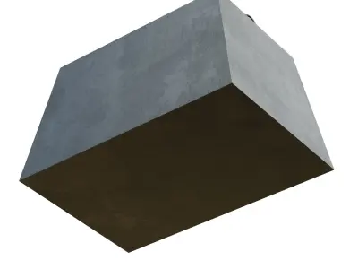 Concrete Block 3D model