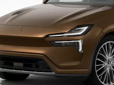 Modern Luxury SUV Coupe Bronze Concept 3D model