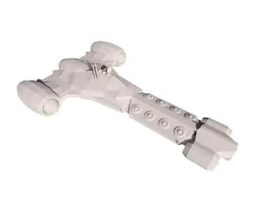Spaceship-spacecraft-Ultra7 3D model
