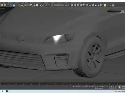Volkswagen Polo GT 3D model  3D print model