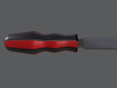 metal rasp 3D model