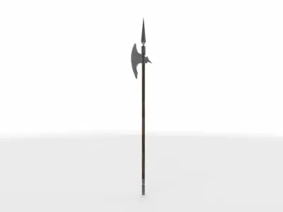 halberd  3D model