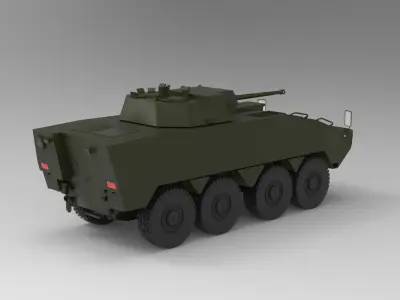 armoured fighting vehicle 3D model purchase