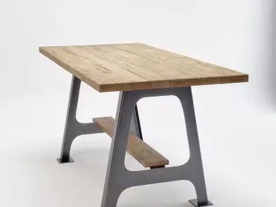AT-95 M1 Table 3D model