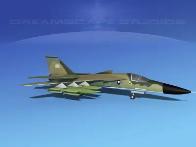 General Dynamics FB-111 Aardvark V01 3D model