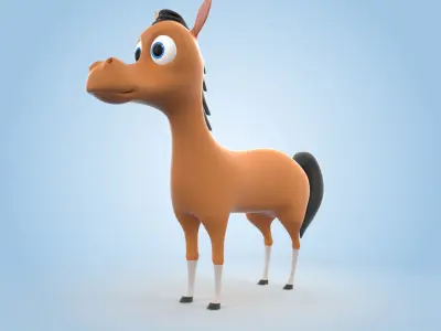 Horse 3D model