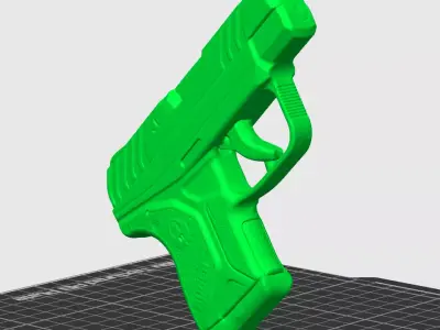 Ruger LCP 2 1to1 Scale Training Gun Prop Non Functioning 3D print model