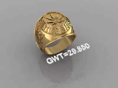 FASHION RING 3D model 6