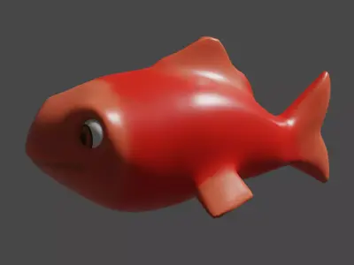  fish 3D model 3D model