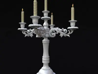 chandelier candle holder 3D model order
