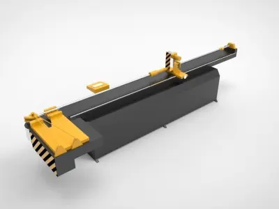 pipe bending machine 3D model purchase
