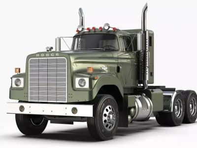 Dodge CNT 950 Big Horn 1973 - 1975 3D model