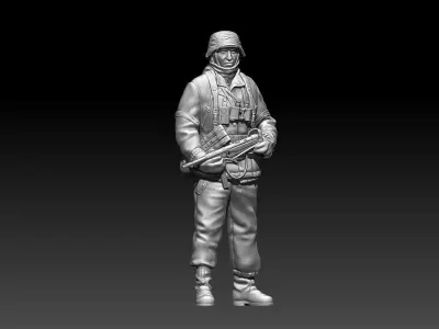German soldier 3D print model order