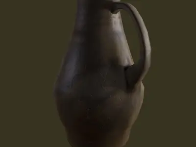 Medieval Jug  Free low-poly 3D model