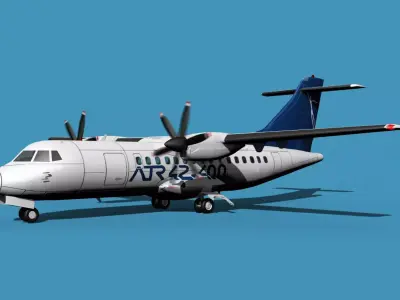 ATR-42-320 ATR 3D model