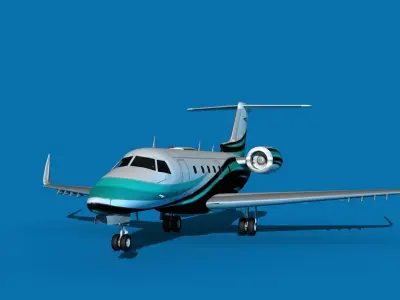 Embraer Praetor 500 V13 3D model