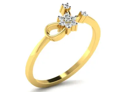  Engagement ring  55 light weight3dm cad files  part 06 3D print model