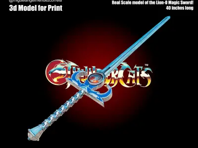 THE SWORD OF OMENS STL MODEL FOR PRINT 3D print model